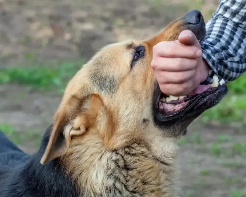 “Florida dog bite injury lawyer helping victim understand legal rights.”